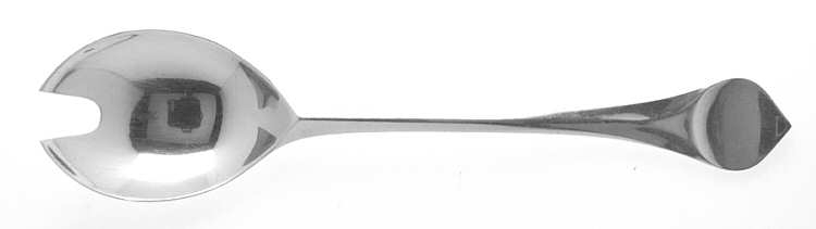 Lotus (Silverplate) Solid Salad Serving Fork
