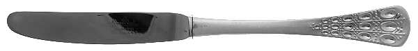 Romance (Sterling) Modern Hollow Butter Spreader (Stainless)