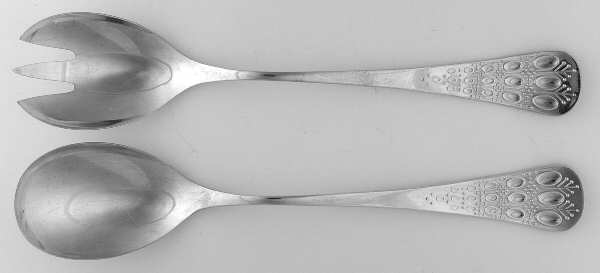 Romance (Silverplate) (2 Pc) Solid Salad Set
