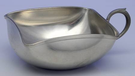 Pewter Hollowware Sauce Boat