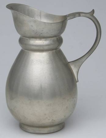 Pewter Hollowware Pitcher