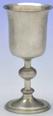 RHL5 (Pewter, Hollowware) Water Goblet