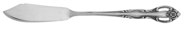 RIF11 (Stainless) Flat Handle Master Butter Knife