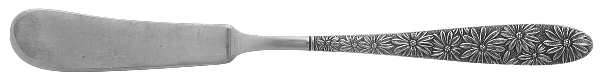RIF18 (STAINLESS) Flat Handle Master Butter Knife