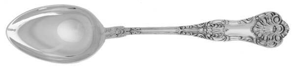 Queens (Sterling) Dessert/Oval Soup Spoon
