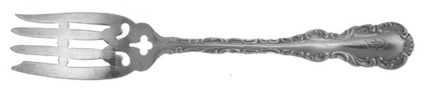 Louis XV (Sterling) Monogram Pastry Fork