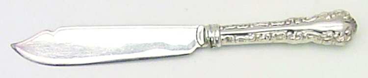Louis XV (Sterling) Individual Fish Knife with Silverplate Blade