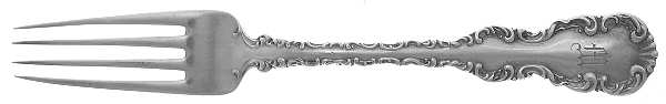 Louis XV (Sterling) Monogram Fork