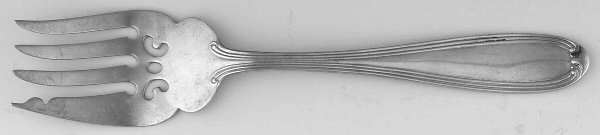 Stratford (Sterling) Small Solid Cold Meat Serving Fork