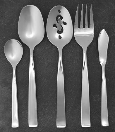 Aspen (Stainless) 5 Piece Hostess Set