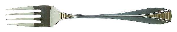 Avalon-Gold Accent (Stainless) Individual Salad Fork