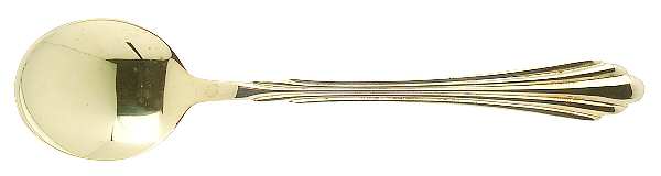 Barrington Gold (Gold Electroplate) Ice Cream Spoon Individual