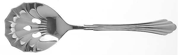 Barrington (Stainless) Pierced Solid Serving Spoon