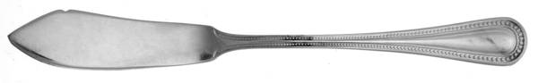 Beads (Silverplate) Flat Handle Master Butter Knife