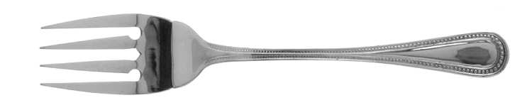 Beads (Silverplate) Individual Salad Fork by Retroneu