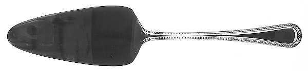 Beads (Silverplate) Solid Pie Server