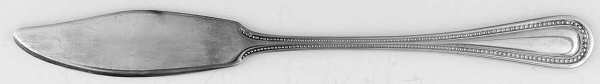 Beads (Silverplate) Flat Handle Master Butter Knife