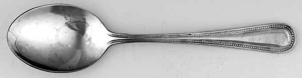 Beads (Silverplate) Place/Oval Soup Spoon