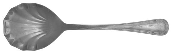 Beads (Stainless) Solid Shell Casserole Spoon
