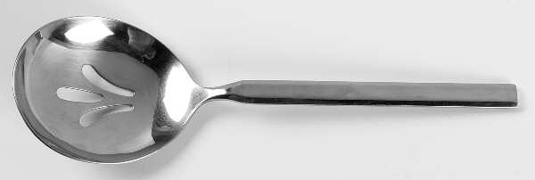Caravelle (Stainless) Pierced Solid Serving Spoon