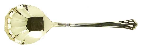 Century Gold (Electroplate) Solid Serving Spoon