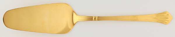 Century Gold (Electroplate) Solid Pie Server by Retroneu