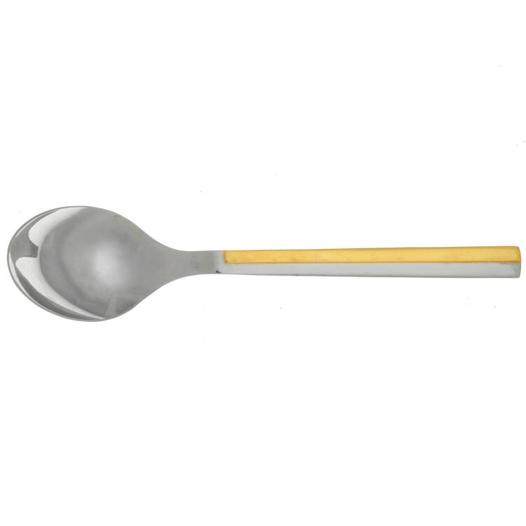 Center Stage (Stainless, Gold Accent) Teaspoon
