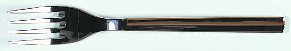 Center Stage (Stainless, Gold Accent) Individual Salad Fork