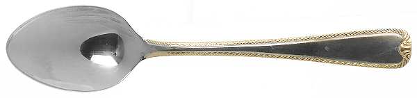 Claridge Gold (Stainless, Gold Acct) Teaspoon