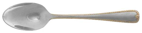 Claridge Gold (Stainless, Gold Acct) Place/Oval Soup Spoon