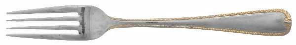 Claridge Gold (Stainless, Gold Acct) Fork
