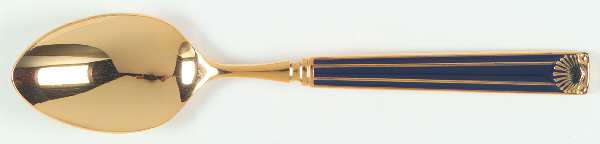 Cloisonee Shell-Blue Teaspoon