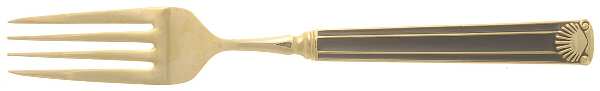 Cloisonee Shell-Black Fork