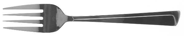 Concept (Stainless-Gold Accent) Individual Salad Fork