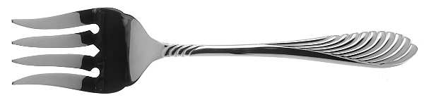 Coqui (Stainless) Solid Serving Fork