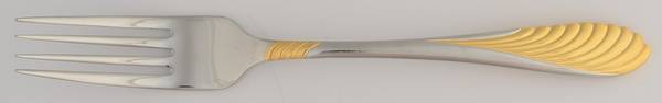 Coqui (Stainless, Gold Accent)