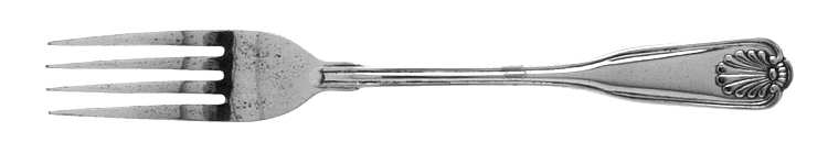 Coventry Shell (Silverplate) Fork by Retroneu