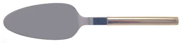 Cylinder Gold (Gold Electroplate) Solid Pastry Server
