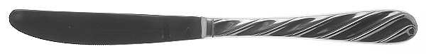 Diagonal (Stainless) Modern Solid Knife