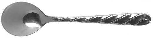 Diagonal (Stainless) Sugar Spoon