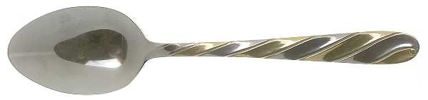 Diagonal-Gold (Stainless, Gold Accent) Place/Oval Soup Spoon