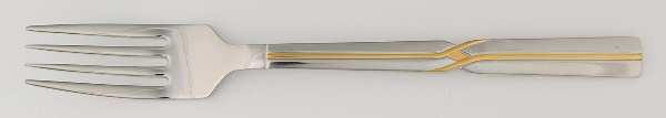 Diamond-Gold (Stnls, Gold Acct) Fork