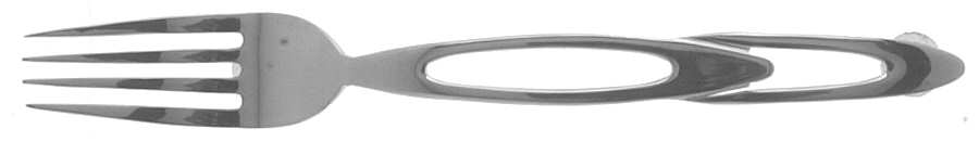 Double Loop (Stainless) Individual Salad Fork
