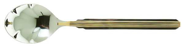 Empire State-Gold (Stainless) Sugar Shell Spoon