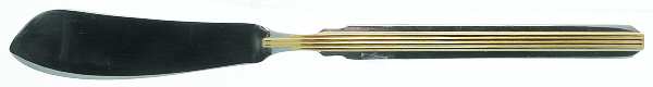Empire State-Gold (Stainless) Flat Handle Master Butter Knife