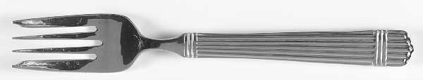 Esprit (Stainless, Glossy, 5 Ribs) Individual Salad Fork by Retroneu