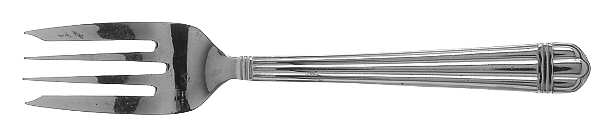 Esprit (Stainless, Glossy, 5 Ribs) Dessert Fork