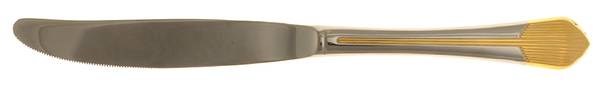 Flare (Stainless-Gold Accent) Modern Hollow Knife