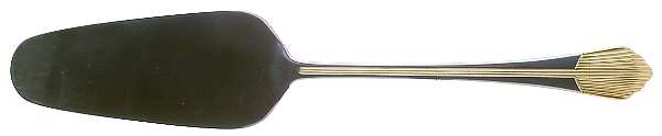 Flare (Stainless-Gold Accent) All Stainless Pie Server