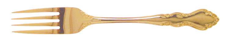 Golden Jenna (Electroplate) Fork